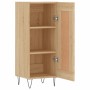 Aparador madera contrachapada color roble Sonoma 34,5x34x90 cm