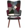 Patchwork fabric relaxation chair with footrest by vidaXL, Armchairs - Ref: Foro24-328196, Price: 143,76 €, Discount: %