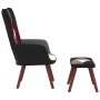 Patchwork fabric relaxation chair with footrest by vidaXL, Armchairs - Ref: Foro24-328196, Price: 125,62 €, Discount: %