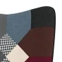 Patchwork fabric relaxation chair with footrest by vidaXL, Armchairs - Ref: Foro24-328196, Price: 143,76 €, Discount: %