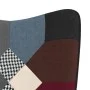 Relaxsessel aus Patchworkstoff von vidaXL, Sessel - Ref: Foro24-328199, Preis: 120,73 €, Rabatt: %