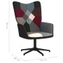 Relaxsessel aus Patchworkstoff von vidaXL, Sessel - Ref: Foro24-328199, Preis: 120,73 €, Rabatt: %