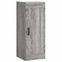 Armario de pared madera de ingeniería gris Sonoma 34,5x34x90 cm