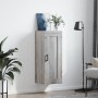 Armario de pared madera de ingeniería gris Sonoma 34,5x34x90 cm