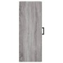 Armario de pared madera de ingeniería gris Sonoma 34,5x34x90 cm