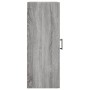 Armario de pared madera de ingeniería gris Sonoma 34,5x34x90 cm