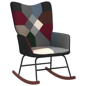 Patchwork fabric rocking chair by vidaXL, Rocking chairs - Ref: Foro24-328203, Price: 99,90 €, Discount: %