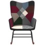 Schaukelstuhl aus Patchwork-Stoff von vidaXL, Schaukelstühle - Ref: Foro24-328203, Preis: 105,45 €, Rabatt: %