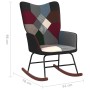 Schaukelstuhl aus Patchwork-Stoff von vidaXL, Schaukelstühle - Ref: Foro24-328203, Preis: 105,45 €, Rabatt: %