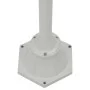 Farola de jardín con 2 luces aluminio blanca E27 220 cm de vidaXL, Iluminación de exterior - Ref: Foro24-44208, Precio: 127,3...