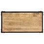 Mesa de centro de madera maciza de mango rugosa 90x45x35 cm by vidaXL, Coffee table - Ref: Foro24-328265, Price: 120,61 €, Di...