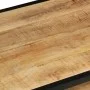 Mesa de centro de madera maciza de mango rugosa 90x45x35 cm by vidaXL, Coffee table - Ref: Foro24-328265, Price: 120,61 €, Di...