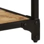 Mesa de centro de madera maciza de mango rugosa 90x45x35 cm by vidaXL, Coffee table - Ref: Foro24-328265, Price: 120,61 €, Di...