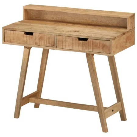 Schreibtisch aus rauem Mangoholz, 100 x 45 x 90 cm von vidaXL, Schreibtische - Ref: Foro24-328269, Preis: 209,26 €, Rabatt: %