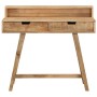 Escritorio de madera de mango rugosa 100x45x90 cm de vidaXL, Escritorios - Ref: Foro24-328269, Precio: 201,71 €, Descuento: %