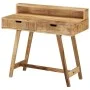Schreibtisch aus rauem Mangoholz, 100 x 45 x 90 cm von vidaXL, Schreibtische - Ref: Foro24-328269, Preis: 209,26 €, Rabatt: %