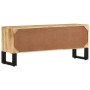Massiver TV-Schrank aus rauem Mangoholz, 110 x 30 x 45 cm von vidaXL, TV-Möbel - Ref: Foro24-328276, Preis: 202,05 €, Rabatt: %