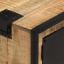 Massiver TV-Schrank aus rauem Mangoholz, 110 x 31 x 46 cm von vidaXL, TV-Möbel - Ref: Foro24-328284, Preis: 212,95 €, Rabatt: %