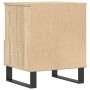 Mesita de noche madera de ingeniería roble Sonoma 40x35x50 cm