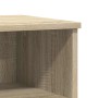 Mesita de noche madera de ingeniería roble Sonoma 40x35x50 cm