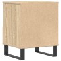 Mesitas noche 2 uds madera ingeniería roble Sonoma 40x35x50 cm