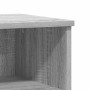 Mesita de noche madera de ingeniería gris Sonoma 40x35x50 cm
