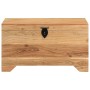 Massive Akazienholz-Aufbewahrungstruhe von vidaXL, Aufbewahrungskisten - Ref: Foro24-328294, Preis: 157,84 €, Rabatt: %