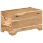 Massive Akazienholz-Aufbewahrungstruhe von vidaXL, Aufbewahrungskisten - Ref: Foro24-328294, Preis: 157,84 €, Rabatt: %