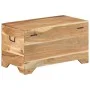 Massive Akazienholz-Aufbewahrungstruhe von vidaXL, Aufbewahrungskisten - Ref: Foro24-328294, Preis: 159,89 €, Rabatt: %