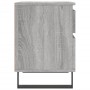 Mesita de noche madera de ingeniería gris Sonoma 40x35x50 cm en Mesitas de noche | Comprar online en Foro24