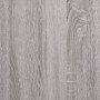 Mesita de noche madera de ingeniería gris Sonoma 40x35x50 cm