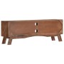 Massiver TV-Schrank aus rauem Mangoholz, 110 x 30 x 40 cm von vidaXL, TV-Möbel - Ref: Foro24-328303, Preis: 124,32 €, Rabatt: %