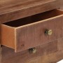Massiver TV-Schrank aus rauem Mangoholz, 110 x 30 x 40 cm von vidaXL, TV-Möbel - Ref: Foro24-328303, Preis: 124,32 €, Rabatt: %