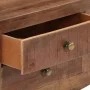 Solid rough mango wood TV cabinet 110x30x40 cm by vidaXL, TV Furniture - Ref: Foro24-328303, Price: 121,44 €, Discount: %