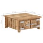 Couchtisch aus massivem Mangoholz, 67 x 67 x 30 cm von vidaXL, Couchtisch - Ref: Foro24-328308, Preis: 158,01 €, Rabatt: %