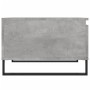Mesa de centro madera contrachapada gris hormigón 55x55x36,5 cm