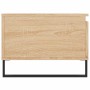Mesa de centro madera contrachapada roble Sonoma 90x50x36,5 cm