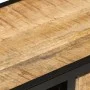 Solid rough mango wood TV cabinet 90x30x48 cm by vidaXL, TV Furniture - Ref: Foro24-328412, Price: 190,91 €, Discount: %