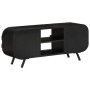 Massiver TV-Schrank aus rauem Mangoholz, 110 x 30 x 45 cm von vidaXL, TV-Möbel - Ref: Foro24-328414, Preis: 127,80 €, Rabatt: %