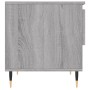 Mesa de centro madera de ingeniería gris Sonoma 50x46x50 cm