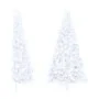 Half artificial Christmas tree with white PVC support 180 cm by vidaXL, Christmas trees - Ref: Foro24-328419, Price: 36,99 €,...
