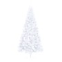 Half artificial Christmas tree with white PVC support 180 cm by vidaXL, Christmas trees - Ref: Foro24-328419, Price: 37,67 €,...