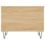 Mesa de centro madera contrachapada roble Sonoma 60x44,5x45 cm