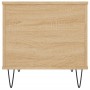 Mesa de centro madera contrachapada roble Sonoma 60x44,5x45 cm