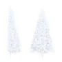 Halber künstlicher Weihnachtsbaum mit weißem PVC-Ständer 210 cm von vidaXL, Weihnachtsbäume - Ref: Foro24-328420, Preis: 46,9...
