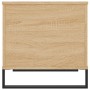Mesa de centro madera contrachapada roble Sonoma 60x44,5x45 cm