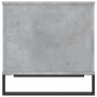 Mesa de centro madera contrachapada gris hormigón 60x44,5x45 cm