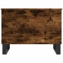 Mesa de centro madera contrachapada roble ahumado 60x44,5x45 cm