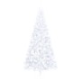 Halbkünstlicher Weihnachtsbaum mit weißem PVC-Träger, 240 cm von vidaXL, Weihnachtsbäume - Ref: Foro24-328421, Preis: 55,93 €...