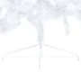Half artificial Christmas tree with white PVC support 240 cm by vidaXL, Christmas trees - Ref: Foro24-328421, Price: 55,09 €,...